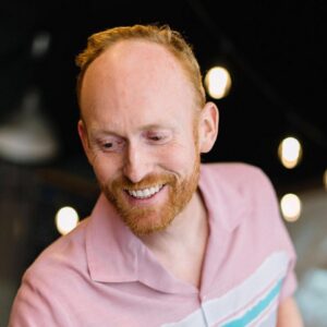 portrait of Samuel Maher, chef owner of Somebody People restaurant