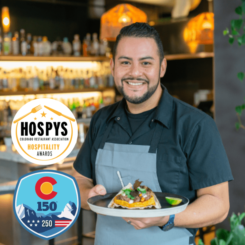 Chef Erasmo Casiano - Xiquita Restaurante y Bar Denver - The Denver Food + Wine Festival VIP Grand Tasting - 2025 HOSPYS Finalist for Chef of the Year